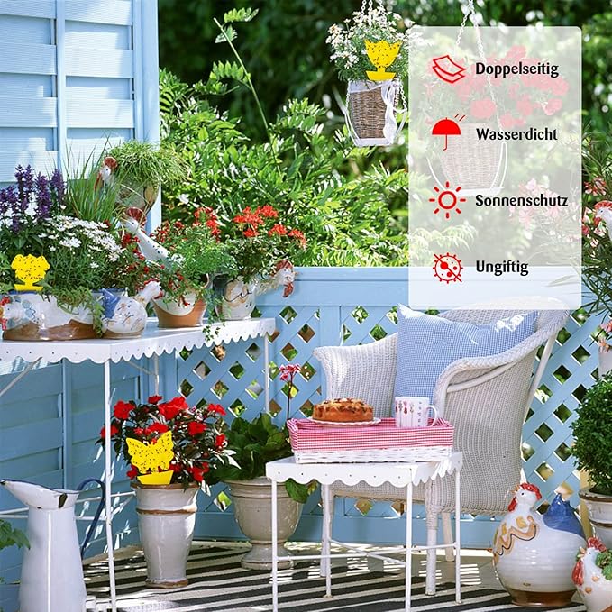 🏆Flash Sale⚡ 50K+ sold! Sold out soon!-💥Yellow Insect Traps – Pest Control for Plants Without Chemicals