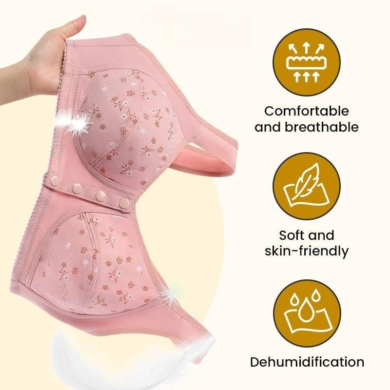 Buy 2 Get 1 Free🔥Comfortable Front Button Bra