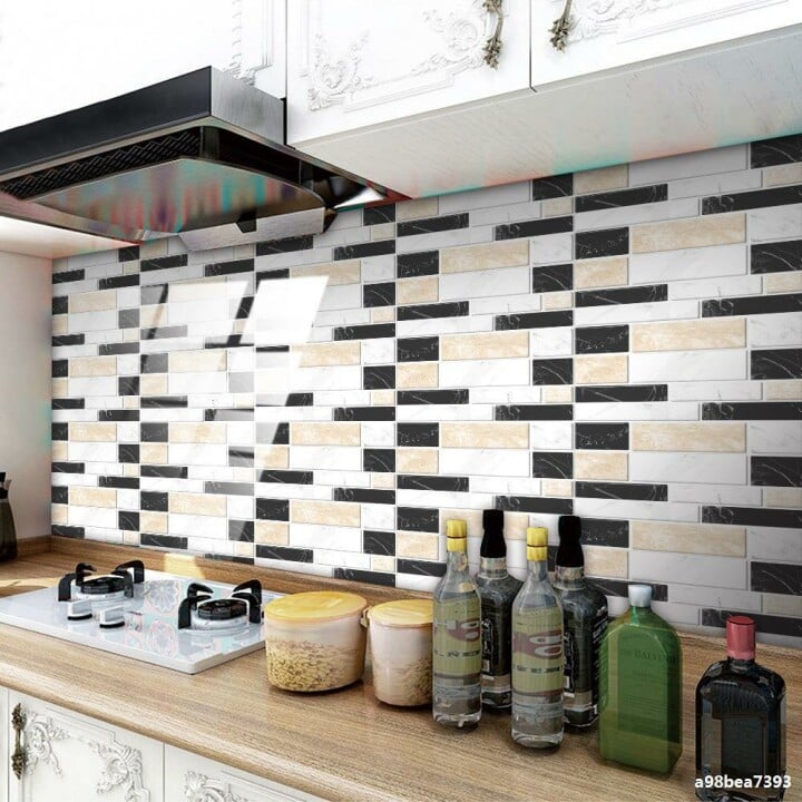 🔥 CREATIVE HOME BEAUTIFICATION 3D TILE STICKERS