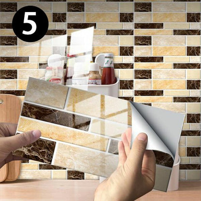 🔥 CREATIVE HOME BEAUTIFICATION 3D TILE STICKERS
