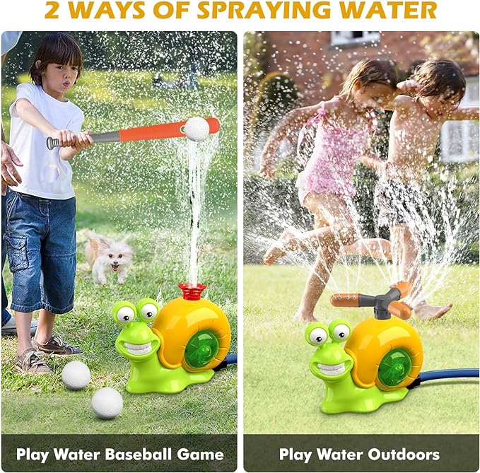 🔥Last Day 48% OFF - Water Sprinkler Baseball Toy