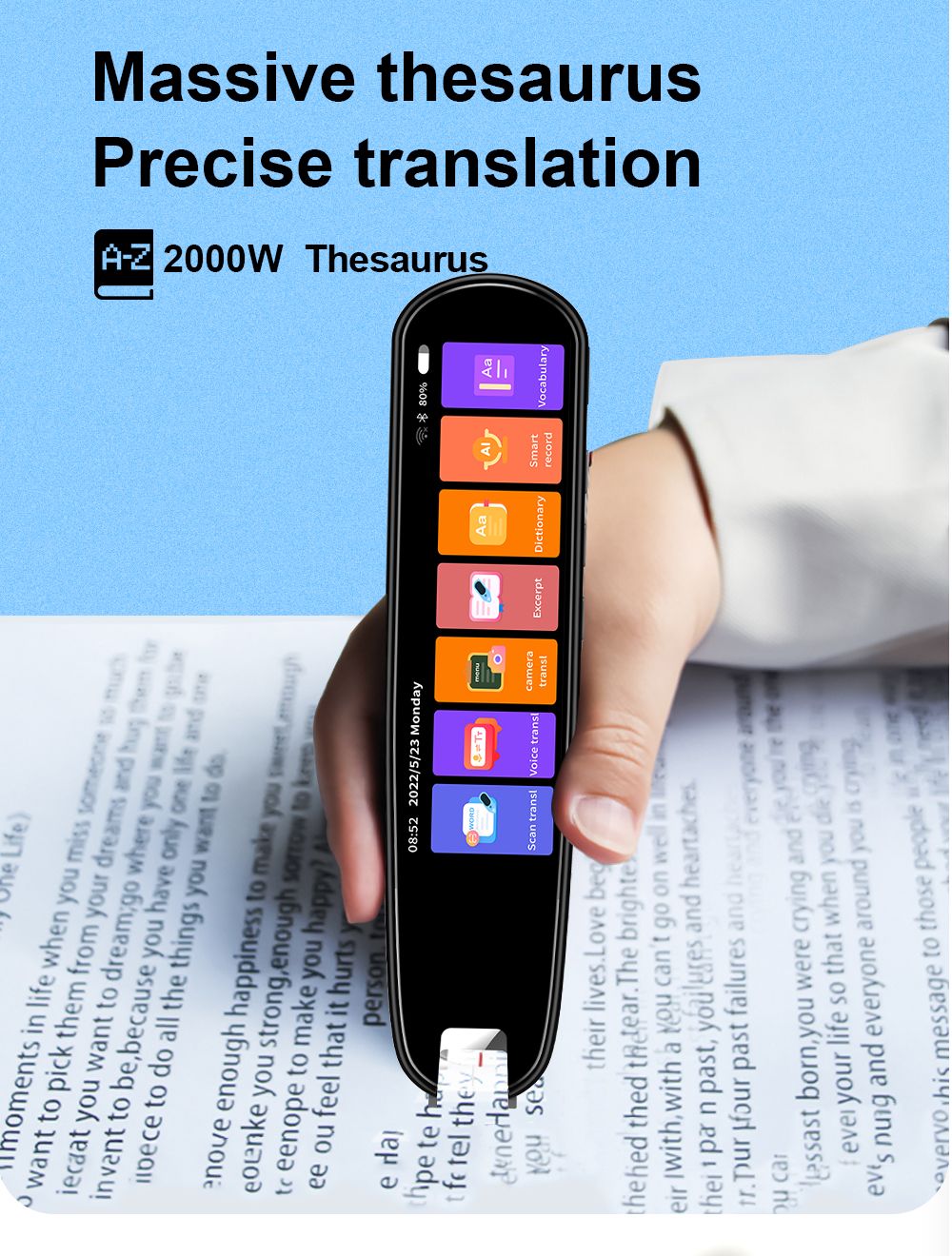 🔥112 Language Translation Scanning Reading Pen