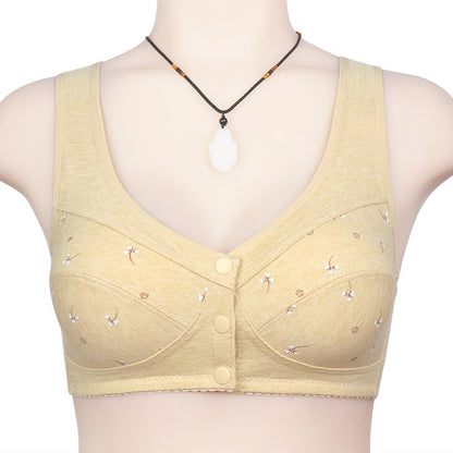 🔥Comfortable Front Button Bra🎀