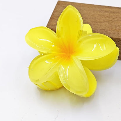 🏆Hot Sale⚡Cute Flower Hair Claws - Mini Snap Clips for Girls