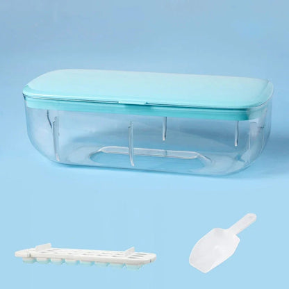 Press Type Ice Cube Maker