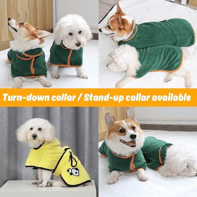 🔥Black Friday Hot Sale 48% OFF🔥Super absorbent pet bathrobe