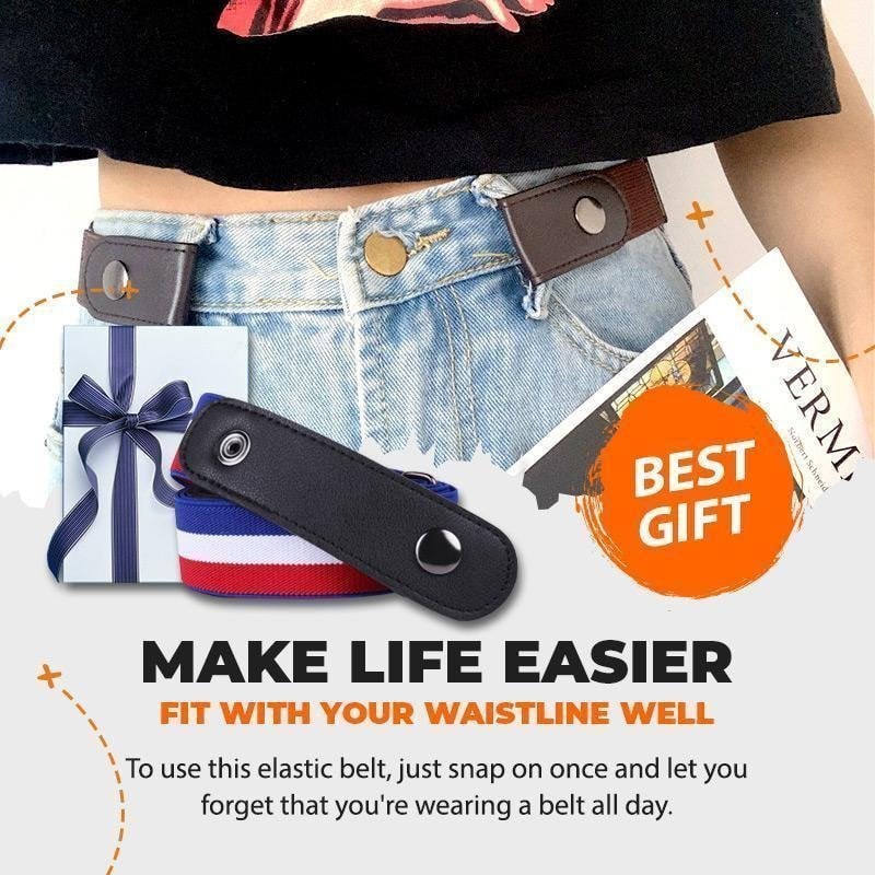 (💥Father's Day Promotion - 49% OFF)- Buckle-free Invisible Elastic Waist Belts