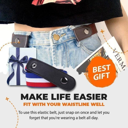 (💥Father's Day Promotion - 49% OFF)- Buckle-free Invisible Elastic Waist Belts