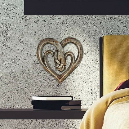 💞Heart Holding Hands Wall Decor - Forever Love