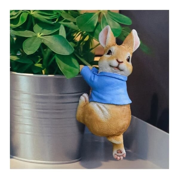 Garden Cartoon Rabbit Hanging Ornament