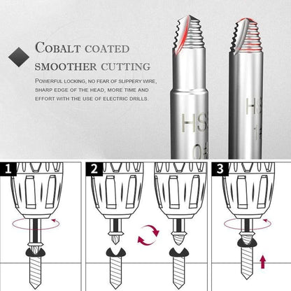 🔥Screw Extractor(4 Pcs/5pcs/6pcs)