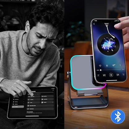 Wireless Induction Audio Speaker Stand