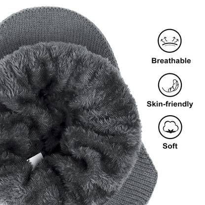 🔥Elastic Warm Ear Protection Knitted Hat☃️