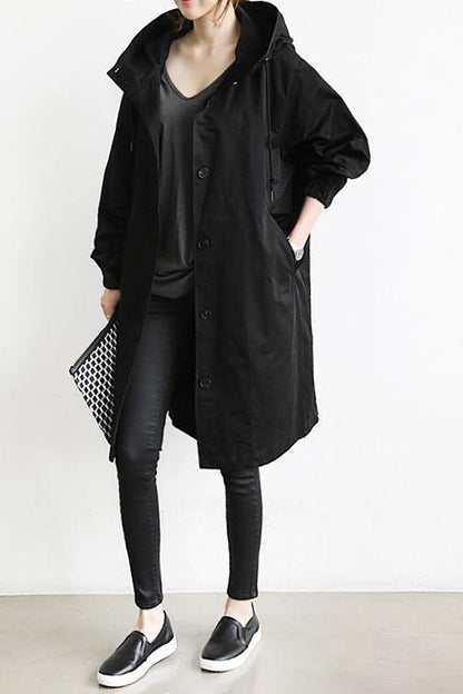 🔥Oversized Hooded Windbreaker