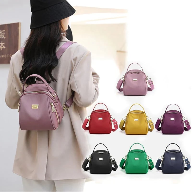 Fashion Nylon Backpack Lightweight Handbag Satchel