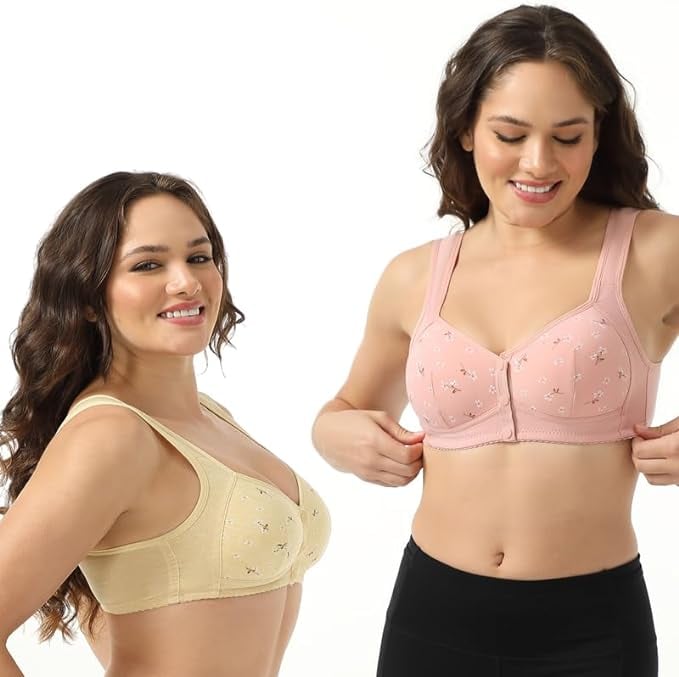 Buy 2 Get 1 Free🔥Comfortable Front Button Bra