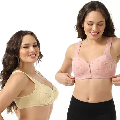 Buy 2 Get 1 Free🔥Comfortable Front Button Bra