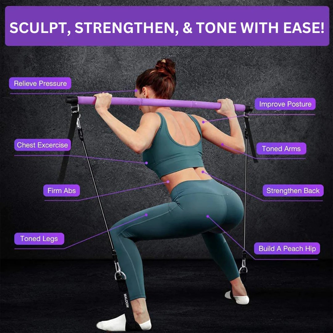 💯BIG SALE - 49% OFF🧘‍♀️PILATES SCULPT BAR