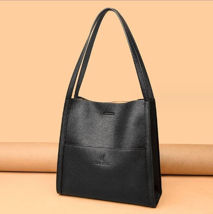 ⏰Last Day Promotion 48% OFF⏰Solid color simple PU leather shoulder bag