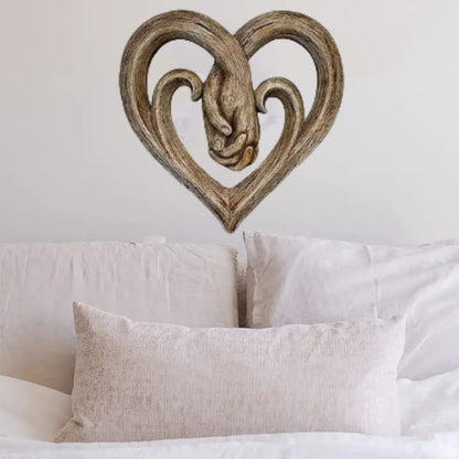 💞Heart Holding Hands Wall Decor - Forever Love