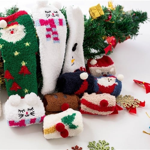 🎁Christmas Style Thickened Warm Socks