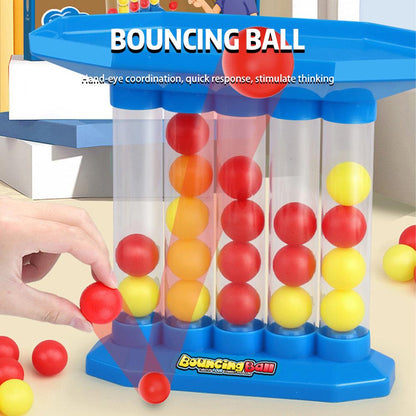 🏆Flash Sale⚡ 50K+ SOLD! Almost Gone-💥Bounce & Shoot 4-Ball Launcher Toy – 3D Tabletop Game for Multiplayer Fun, Interactive Jumping Ball Challenge