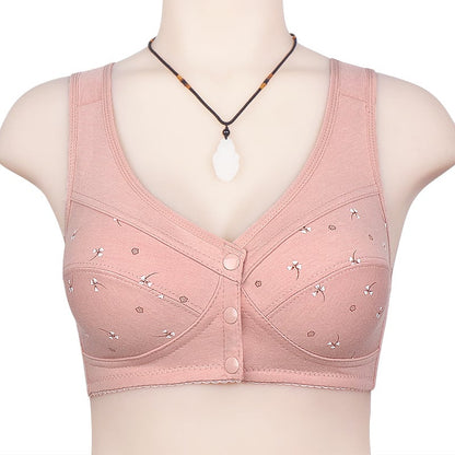🔥Comfortable Front Button Bra🎀