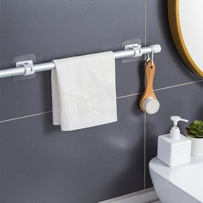 Nail-Free Adjustable Curtain Rod Hooks (Set of 2)