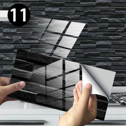 🔥 CREATIVE HOME BEAUTIFICATION 3D TILE STICKERS
