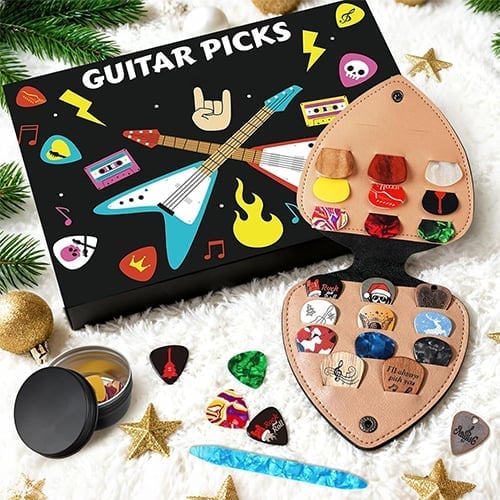 Christmas Guitar Pick Countdown Blind Box