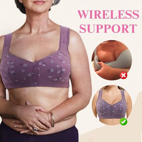 Buy 2 Get 1 Free🔥Comfortable Front Button Bra