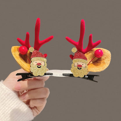 (🎅EARLY CHRISTMAS SALE - 49% OFF) Reindeer Christmas Hair Clips