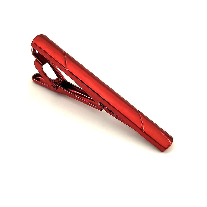 🔥Men's Copper Tie Clip Simple Necktie Bar Clasp Clamp Pin