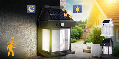 Electric Ultra-Bright Solar Tungsten Wall Light