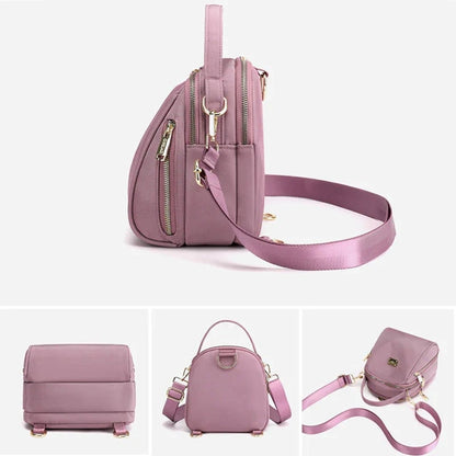 Fashion Nylon Backpack Lightweight Handbag Satchel