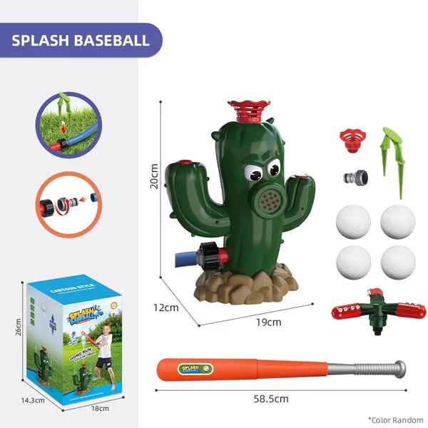 🔥Last Day 48% OFF - Water Sprinkler Baseball Toy
