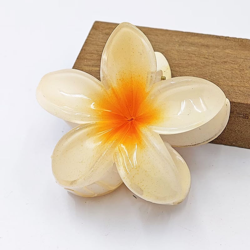 🏆Hot Sale⚡Cute Flower Hair Claws - Mini Snap Clips for Girls