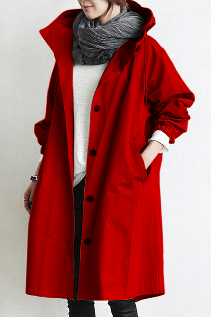 🔥Oversized Hooded Windbreaker