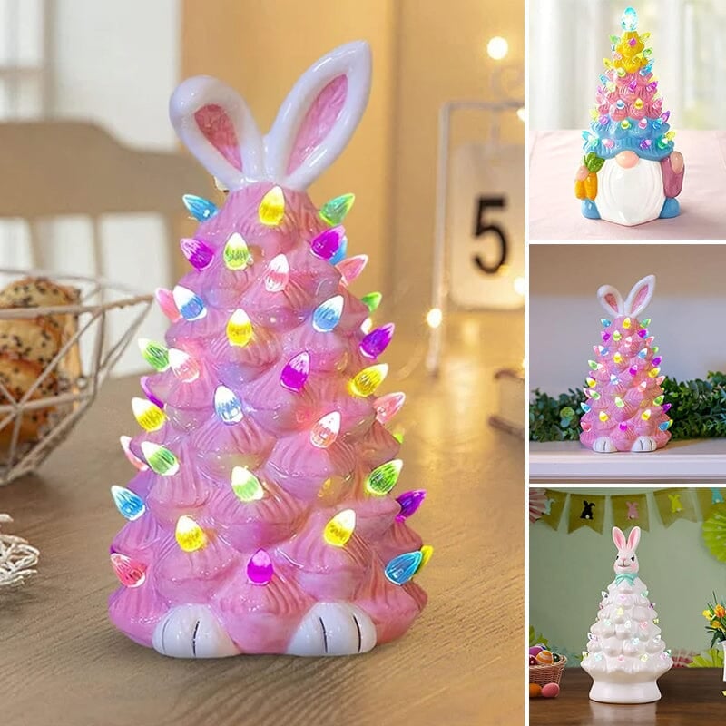 Easter Pink Bunny Tree