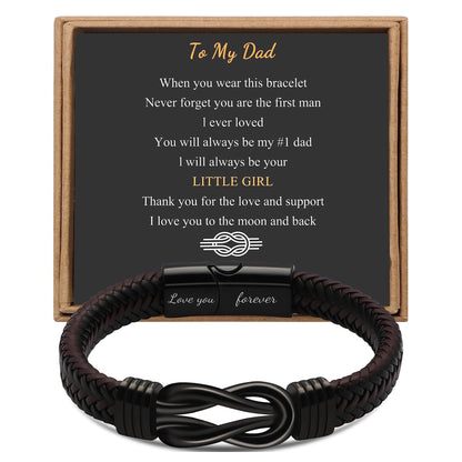 Magnetic Black Twist Style Stainless Steel Men's Bracelet