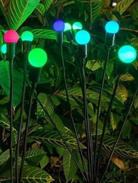 🔥Hot Sale-40% Off🔥Solar Powered Firefly Garden Light