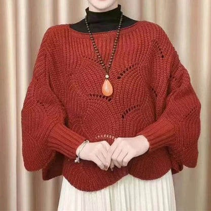 🎅Early Christmas Sales 47% OFF - Bat Sleeve Knitting Shawl