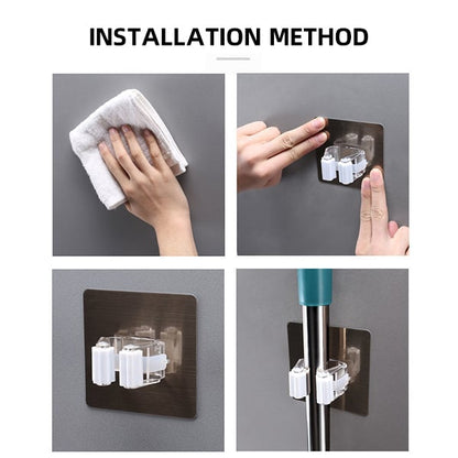 Multipurpose hook wall mounted kitchen and bathroom bracket