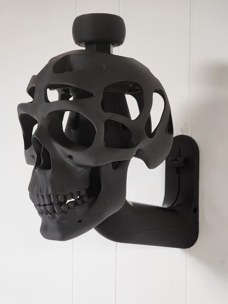 💀 3D Skull Helmet Display Package🔥