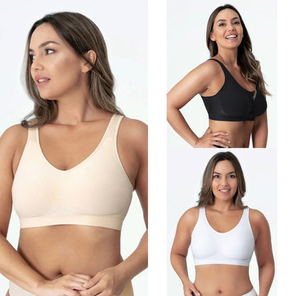 🎁BUY 2 SAVE 49%,BUY 3 SAVE 20%🎁Comfort Shapewear Plus Size Wireless Bra💖FREE SHIPPING