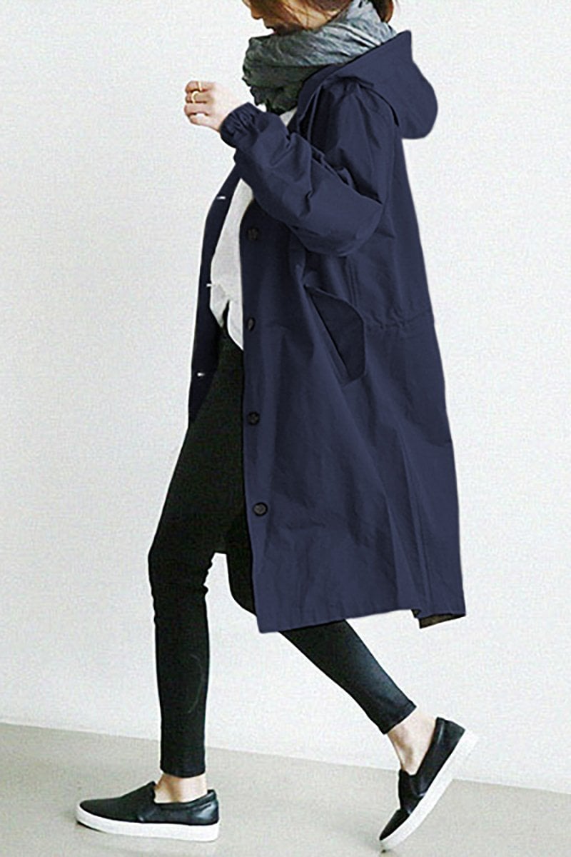 🔥Oversized Hooded Windbreaker