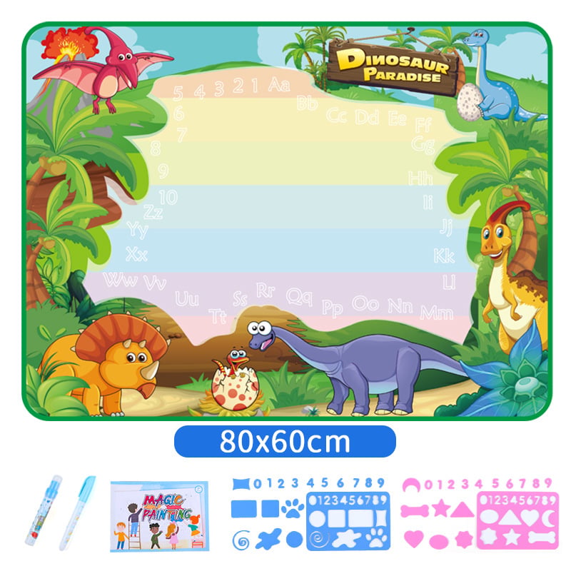 🎁Water Doodle Mat ,Aqua Painting Drawing Mat Mess Free Learning Toy Mat