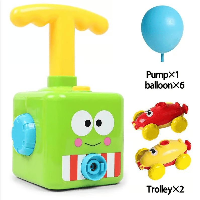🎁Fun Packed Balloon Car Toy Pump Set