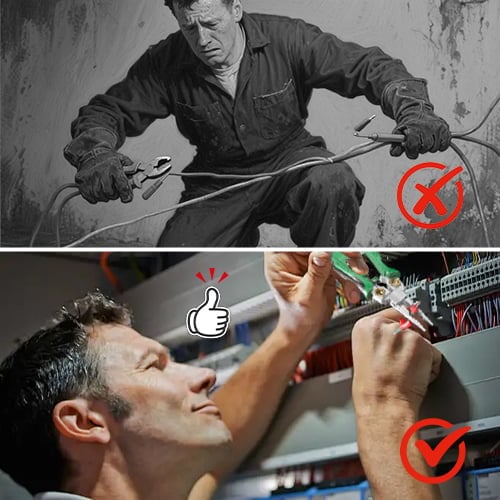 Industrial Grade 8-in-1 Wire Pliers with Voltage Detection