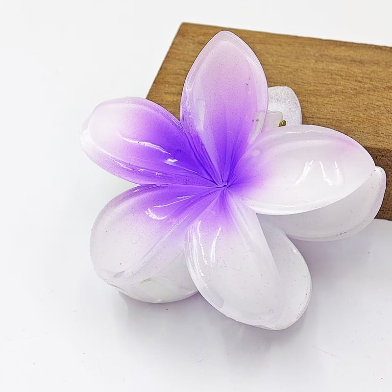 🏆Hot Sale⚡Cute Flower Hair Claws - Mini Snap Clips for Girls